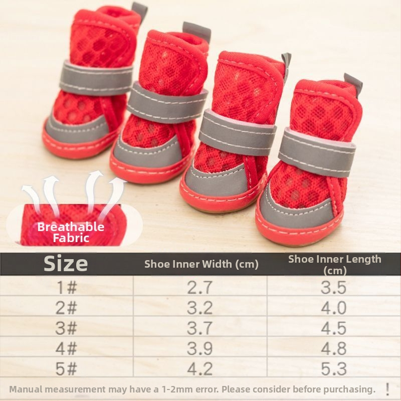 Kutyacipő hálószövésű, lélegző, csúszásmentes, puha