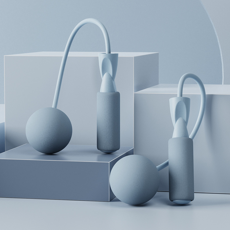 Lively PP Težinski bezuvjet skakačica za unutarnji fitness, s pjenastim ručkama, specifikacija 2.8