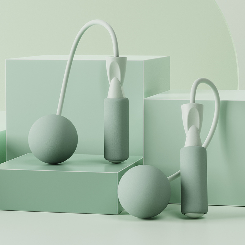 Lively PP Težinski bezuvjet skakačica za unutarnji fitness, s pjenastim ručkama, specifikacija 2.8