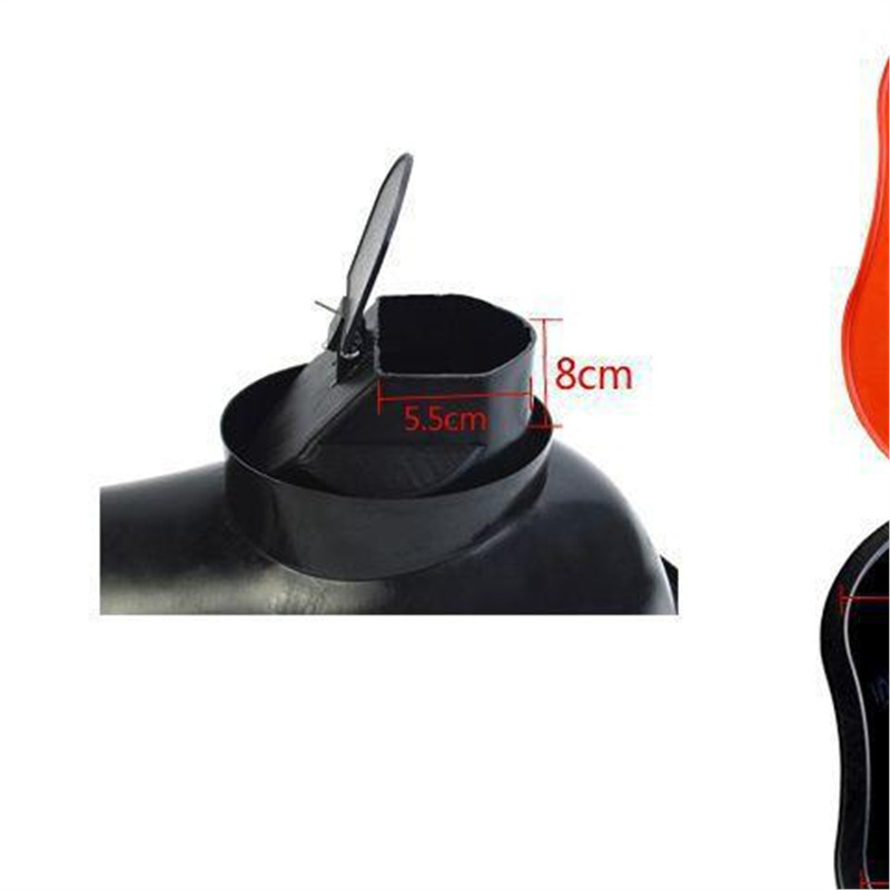 Toaletă de tip squat, din plastic, pentru șantiere, certificat CE, fără rezervor de apă, fără sifon