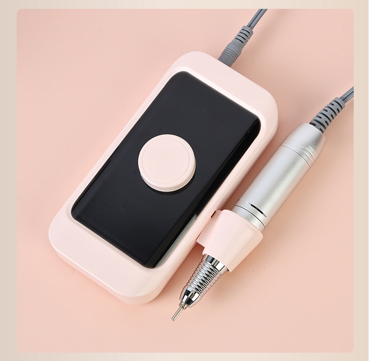 Μικρή ηλεκτρική συσκευή για τρίψιμο νυχιών για αφαίρεση νεκρού ιστού, επαγγελματικά εργαλεία μανικιούρ, μοντέλο 02, εγχώρια μάρκα.