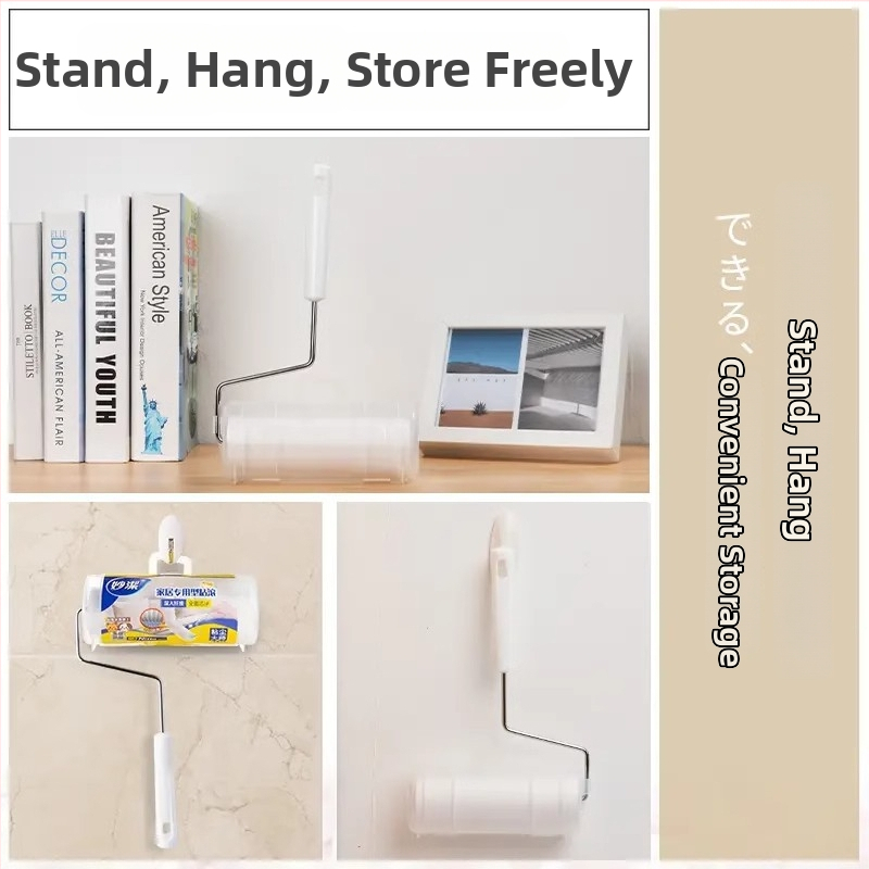 Miaojie ragasztó roller a szőrszálak eltávolítására – műanyag, otthoni tisztítás