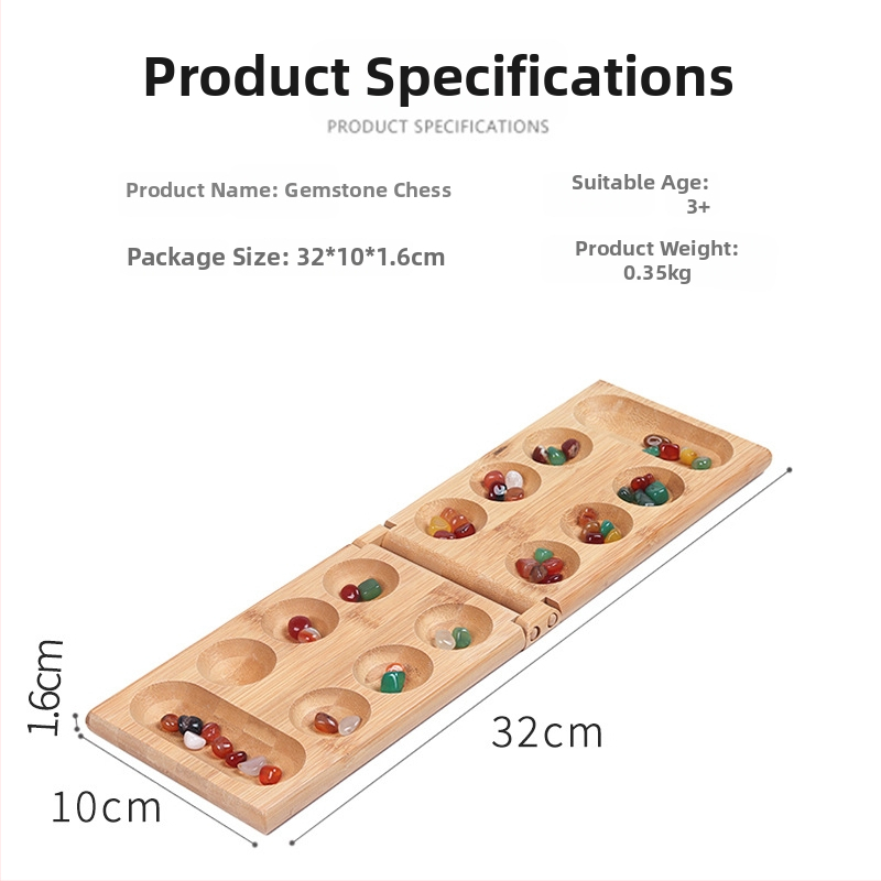 Edukatív fa logikai sakk-puzzle játék gyerekeknek és felnőtteknek, anyag: Nanzhu, csomagolás: színes doboz, minden korosztály számára