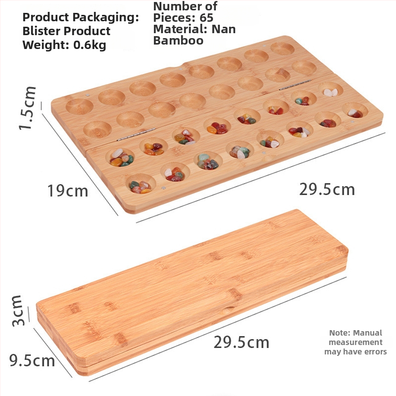 Edukatív fa logikai sakk-puzzle játék gyerekeknek és felnőtteknek, anyag: Nanzhu, csomagolás: színes doboz, minden korosztály számára