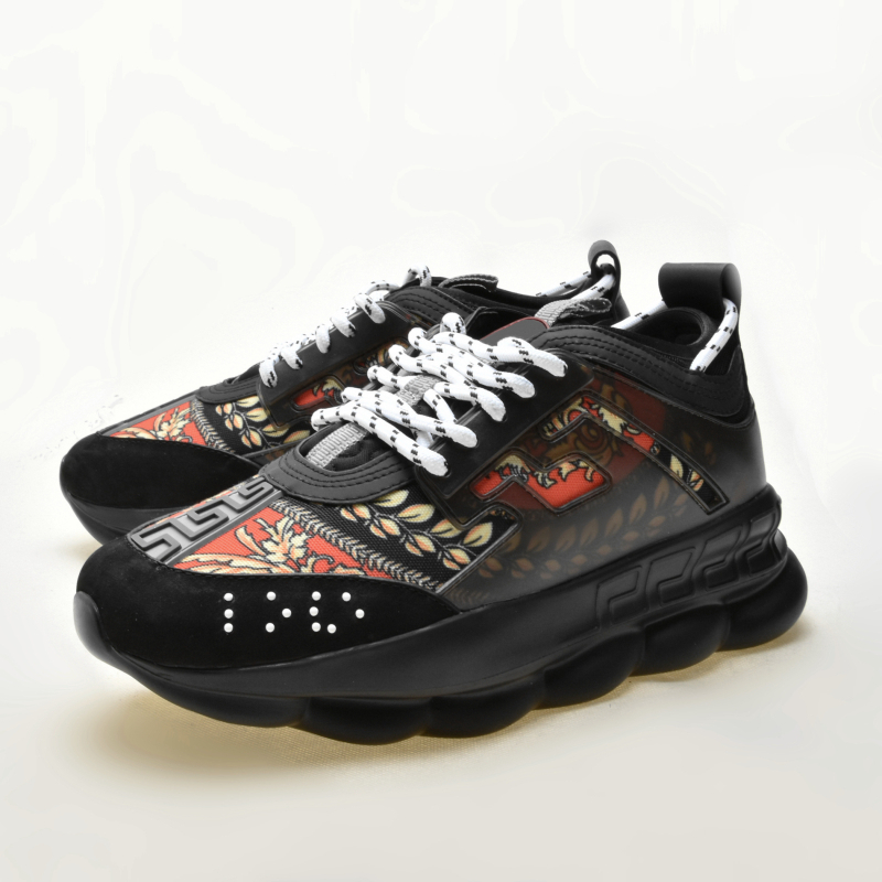 Adidași damă cu talpă groasă, model retro, partea superioară din plasă, design asortat, șireturi, pantofi sport casual pentru primăvară