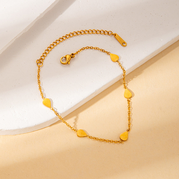 Brățară din oțel inoxidabil pentru femei, finisaj electroplating, design geometric, stil de lux