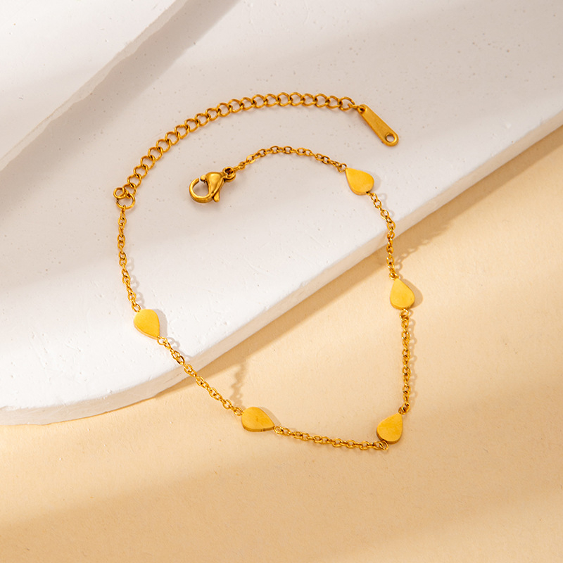 Brățară din oțel inoxidabil pentru femei, finisaj electroplating, design geometric, stil de lux