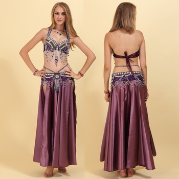 Costum de dans Belly Dance (70% poliester, 30% spandex) pentru femei 18-24, Primăvara 2023
