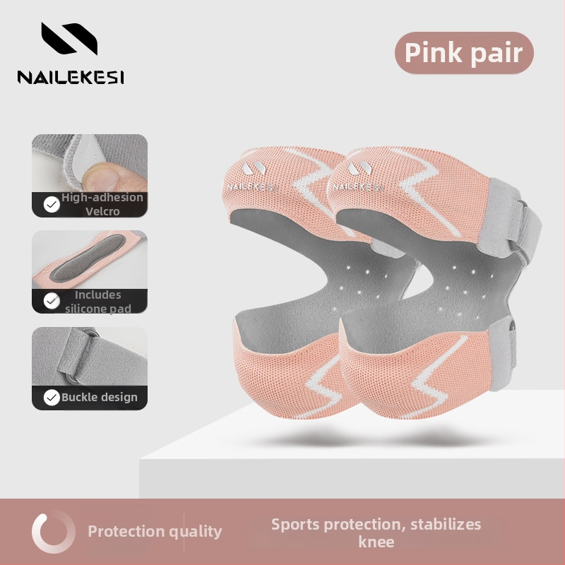 Genunchiere pentru alpinism, fibre poliesterice și spandex, pentru adulți, protecție la ciclism