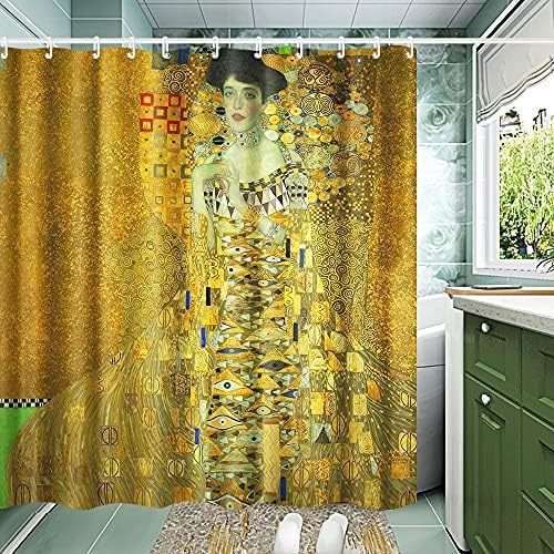 Perdea de duș din poliester, imprimeu, stil modern minimalist, marca Chongmingniao Textile Factory, procesare personalizată disponibilă