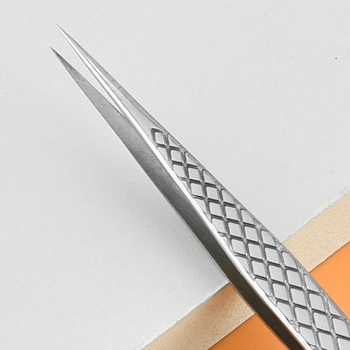 Clește pentru gene false – precizie înaltă pentru grafting, design cu plasă încrucișată și clips pentru sprâncene