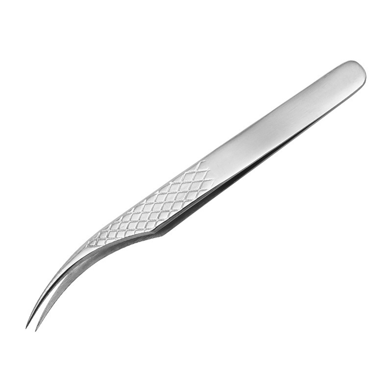 Clește pentru gene false – precizie înaltă pentru grafting, design cu plasă încrucișată și clips pentru sprâncene