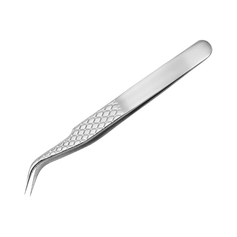 Clește pentru gene false – precizie înaltă pentru grafting, design cu plasă încrucișată și clips pentru sprâncene