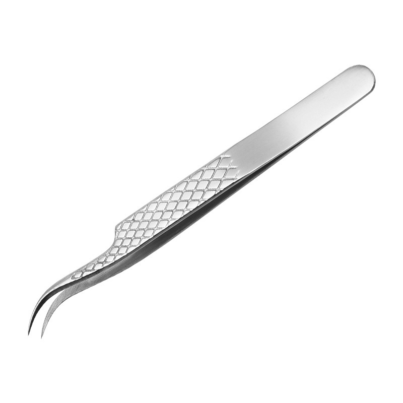 Clește pentru gene false – precizie înaltă pentru grafting, design cu plasă încrucișată și clips pentru sprâncene