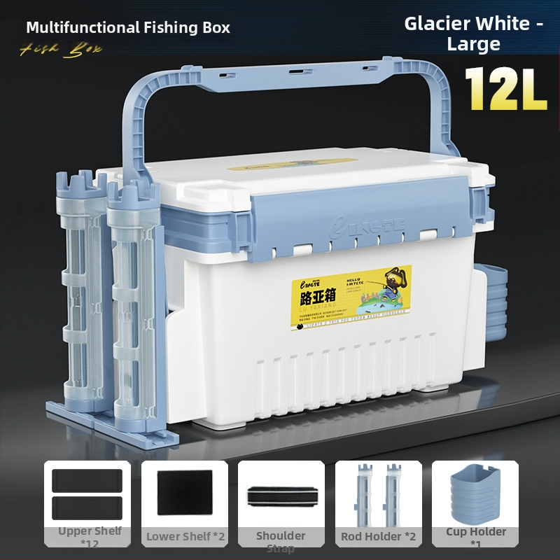 Antel rybárska krabička – viacúčelová úložná schránka na náväzce a doplnky, PP materiál, kapacita 9–12