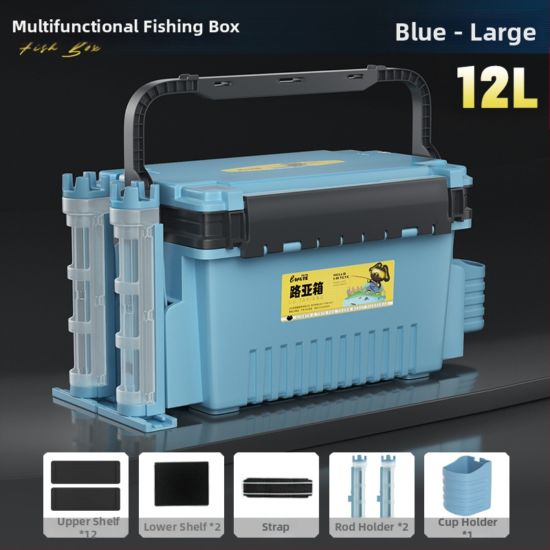 Antel rybárska krabička – viacúčelová úložná schránka na náväzce a doplnky, PP materiál, kapacita 9–12