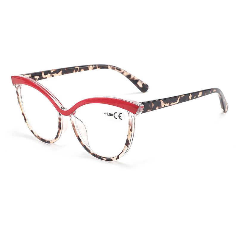 Ochelari de citit cu ramă completă din PC, lentile acrilice, ramă ovală, fără prescripție, lansare primăvara 2025