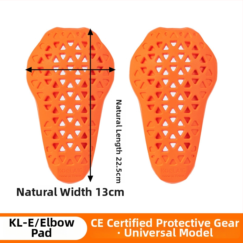 KOELAIE kerékpáros védőfelszerelés készlet beépített védőelemekkel – hát-, térd-, csípő- és könyökvédelem, CE tanúsítvány, PU anyag