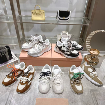 Balerini casual zilnic cu șireturi, partea superioară din piele de vițel/plasă, căptușeală din piele de oaie/plasă, talpă cu formă originală