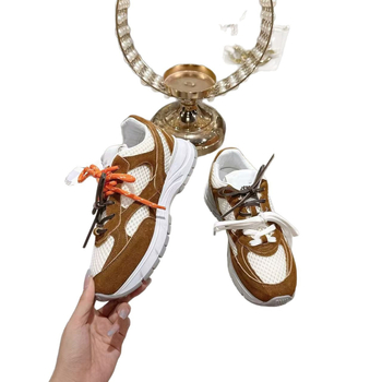 Balerini casual zilnic cu șireturi, partea superioară din piele de vițel/plasă, căptușeală din piele de oaie/plasă, talpă cu formă originală