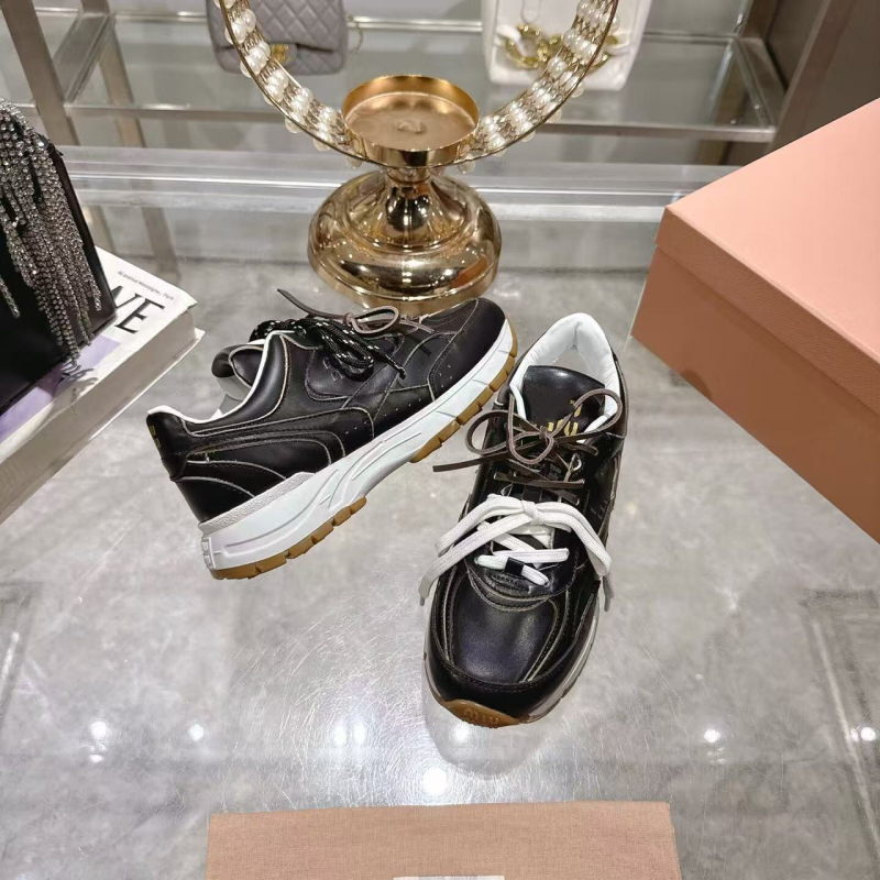 Balerini casual zilnic cu șireturi, partea superioară din piele de vițel/plasă, căptușeală din piele de oaie/plasă, talpă cu formă originală