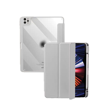 Carcasă de protecție pentru iPad - acrilic, magnetică, anti-cadere, funcție de somn, suport/ stand, compatibilă cu iPad Pro (acrilic; magnetică; anti-cadere; funcție de somn; suport)