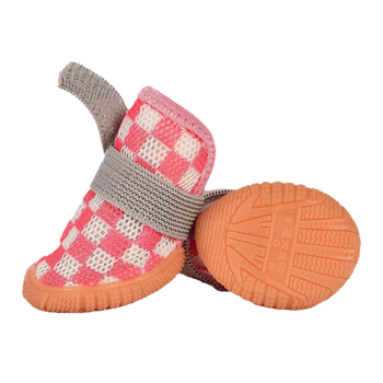 Star Dog kis kutyák számára cipő - csúszásmentes, kopásálló gumi, mindennapi stílus, 4 darabos készlet