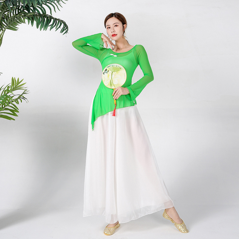 Top Belly dance – croială fluidă, țesătură Spandex 90%, căptușeală Spandex 90% (Potrivit pentru belly dance)