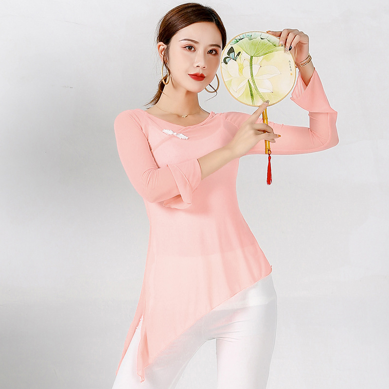 Top Belly dance – croială fluidă, țesătură Spandex 90%, căptușeală Spandex 90% (Potrivit pentru belly dance)