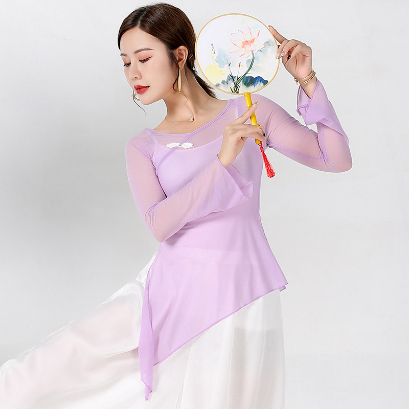 Top Belly dance – croială fluidă, țesătură Spandex 90%, căptușeală Spandex 90% (Potrivit pentru belly dance)