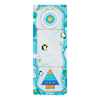 Joc de hochei pe masă - cinci în unu: curling și bowling, jucărie educațională interactivă pentru copii 4–6 ani, potrivit pentru interior