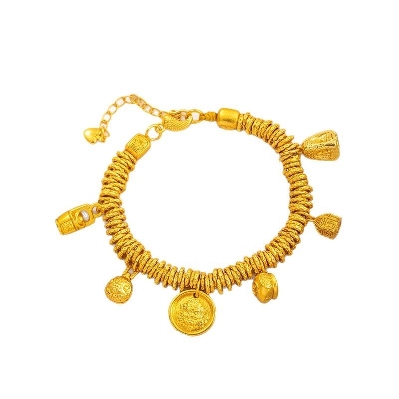 Brățară plătată cu aur pentru femei, design geometric, podoabă de mână, lansare primăvara 2025.