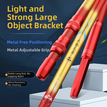 Držiak na veľké predmety – viacsmerná rotácia, skladací, materiál: karbón, dvojúčelový