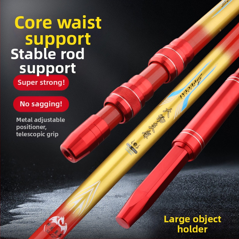 Držiak na veľké predmety – viacsmerná rotácia, skladací, materiál: karbón, dvojúčelový