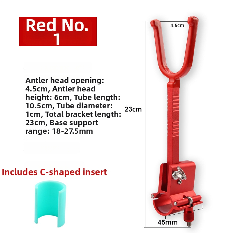 Držiak na veľké predmety – viacsmerná rotácia, skladací, materiál: karbón, dvojúčelový