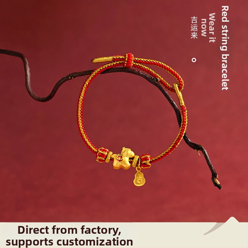 Etnoštýlová unisex náramok zo šnôry, vyšívaný, pôvod Yiwu, autorizovaná súkromná značka Fei Yi, veľkoobchodné balenie, zima 2025