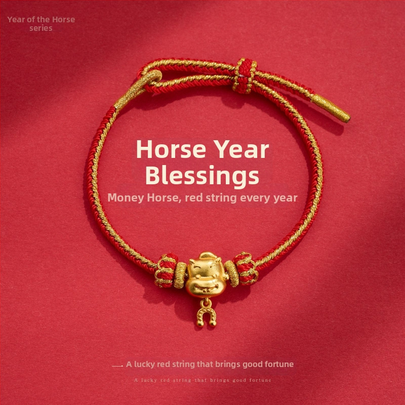 Etnoštýlová unisex náramok zo šnôry, vyšívaný, pôvod Yiwu, autorizovaná súkromná značka Fei Yi, veľkoobchodné balenie, zima 2025