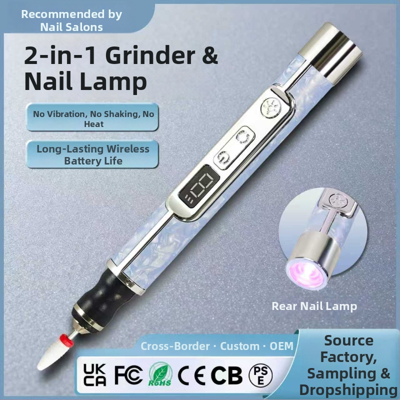 Elektrický leštič na nechty s LCD displejom, model 8816-g, Nothing značka