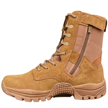 Ghete de luptă pentru instruire cu partea superioară din plasă respirabilă, guler înalt, talpă EVA, căptușeală PU și talpă din cauciuc