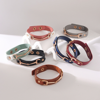 Brățară Cortex pentru femei, placare electroplată, design geometric, stil urban la modă