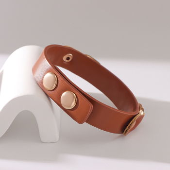 Brățară Cortex pentru femei, placare electroplată, design geometric, stil urban la modă