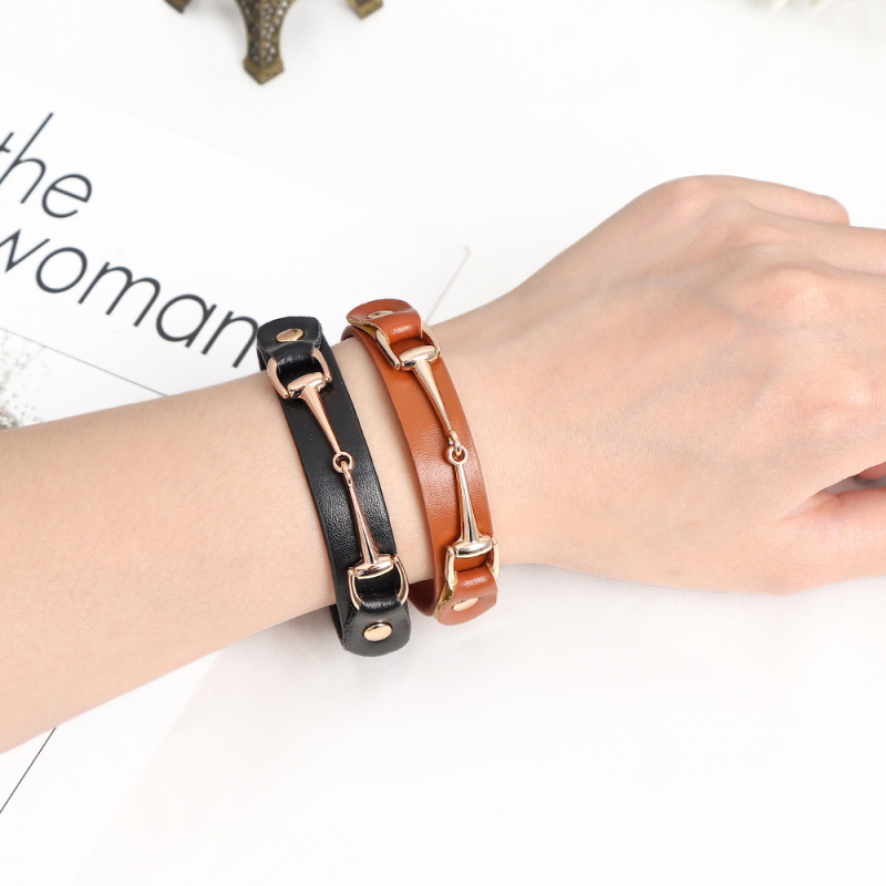 Brățară Cortex pentru femei, placare electroplată, design geometric, stil urban la modă