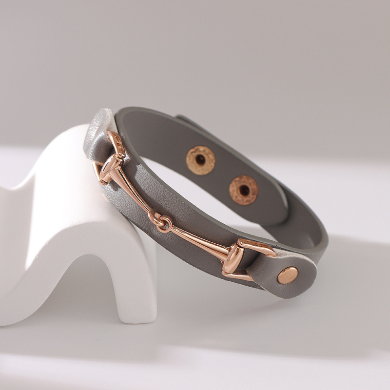 Brățară Cortex pentru femei, placare electroplată, design geometric, stil urban la modă