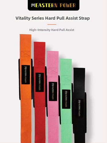 Fitnesz fogássegítő öv, tenyérvédő, poliészter + SBR anyag, általános használat, Eastern Power