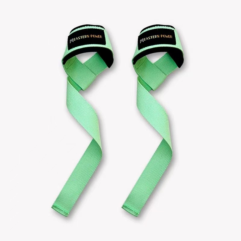 Fitnesz fogássegítő öv, tenyérvédő, poliészter + SBR anyag, általános használat, Eastern Power