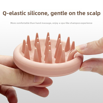 Perie de duș din silicon pentru masaj, unitară, portabilă, utilizare generală, personalizabilă, ambalaj 100 buc