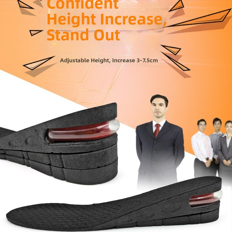 Magasságot növelő talptalp, PVC anyagú, teljes talptalp, Emperor Wolf foot ZGQD, alkalmas sportcipőkhöz, bakancsokhoz, hétköznapi és munkacipőkhöz