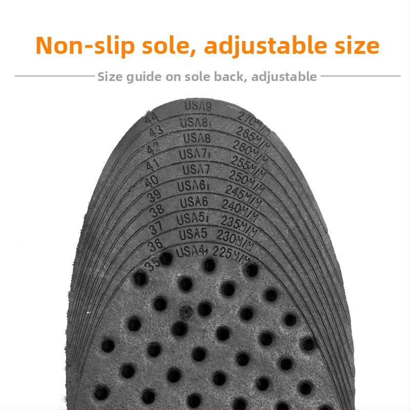 Magasságot növelő talptalp, PVC anyagú, teljes talptalp, Emperor Wolf foot ZGQD, alkalmas sportcipőkhöz, bakancsokhoz, hétköznapi és munkacipőkhöz