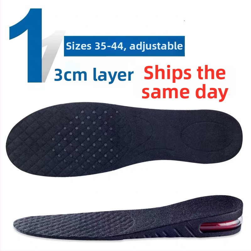 Magasságot növelő talptalp, PVC anyagú, teljes talptalp, Emperor Wolf foot ZGQD, alkalmas sportcipőkhöz, bakancsokhoz, hétköznapi és munkacipőkhöz