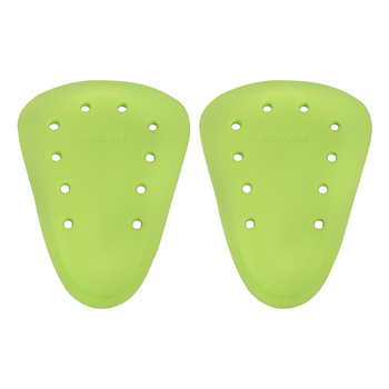 Îmbrăcăminte de ciclism Koelaie cu protecție încorporată, certificat CE, protecții pentru spate, genunchi și coate – set complet, material PU